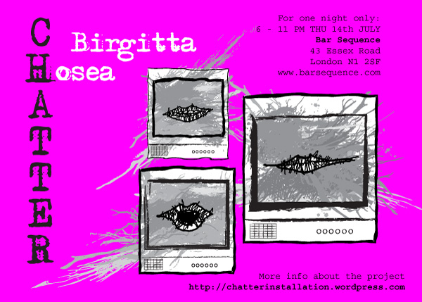 Bar Sequence CHATTER invite 2011